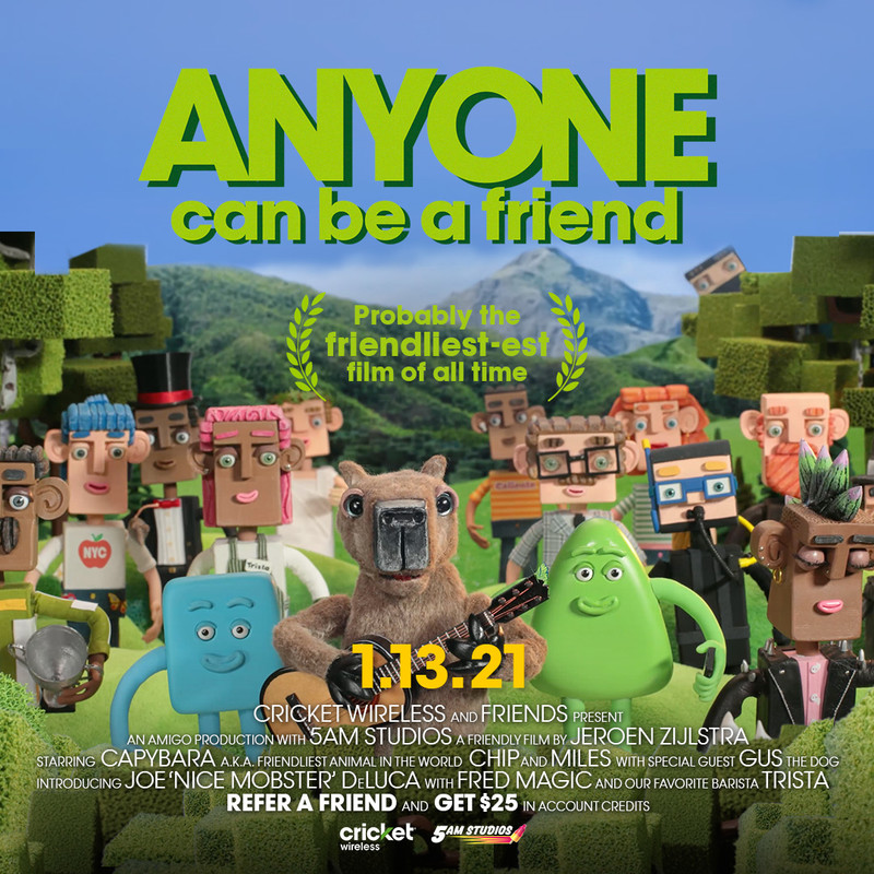 Anyone Can Be A Friend - Cricket Wireless